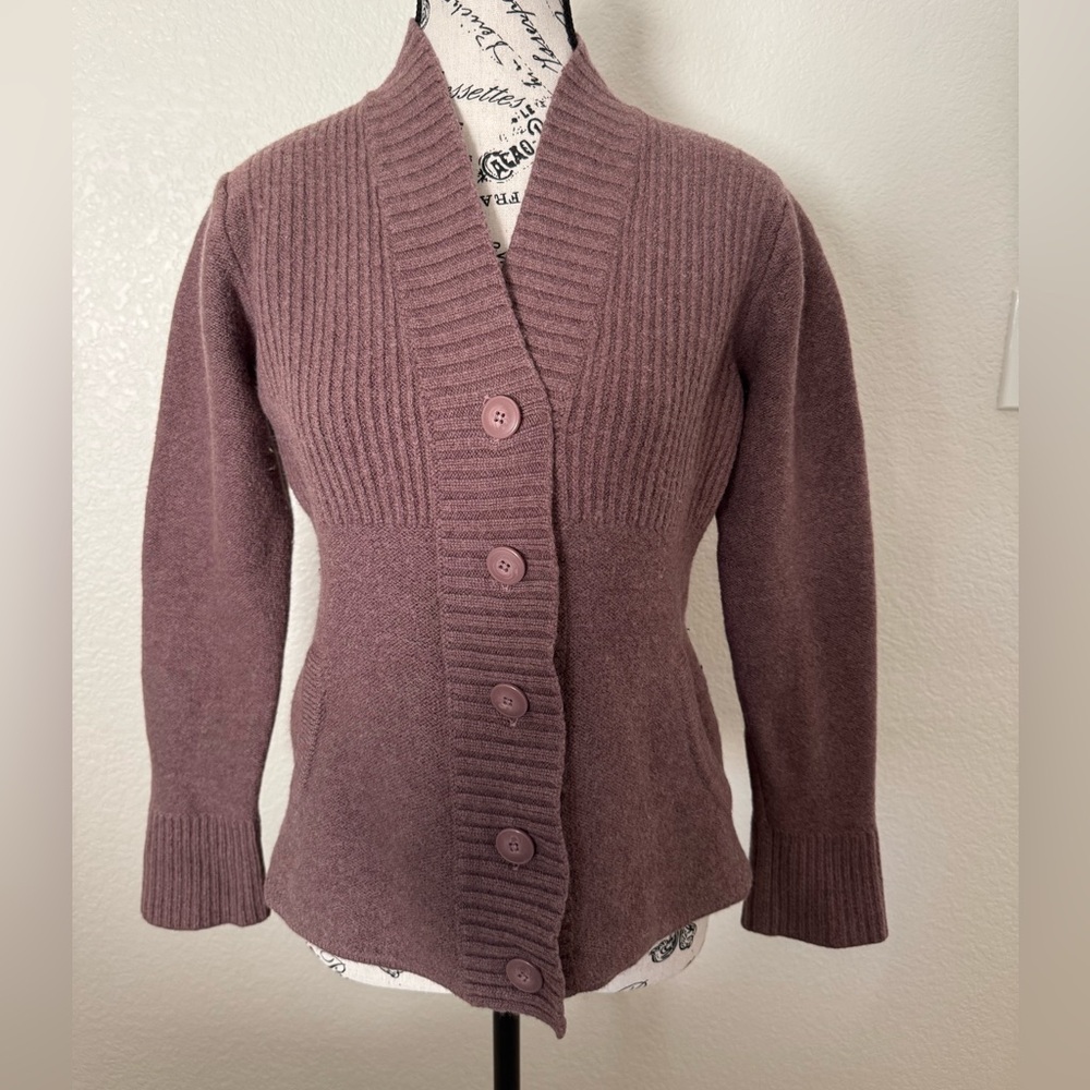 Patagonia Women's Mauve Cardigan Sweater (size S)